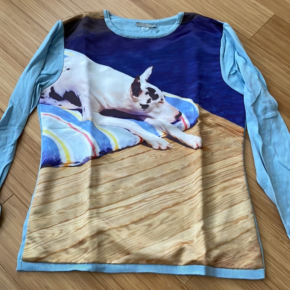 Anya Hindmarch Dog Photo Sweater